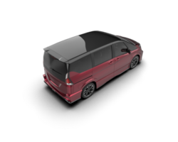 Modern car isolated on background. 3d rendering - illustration png