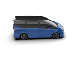 Modern car isolated on background. 3d rendering - illustration png
