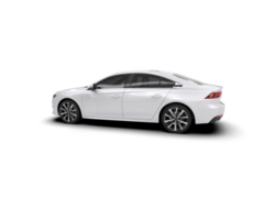 Modern car isolated on background. 3d rendering - illustration png