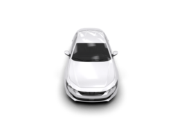 Modern car isolated on background. 3d rendering - illustration png