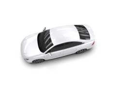 Modern car isolated on background. 3d rendering - illustration png