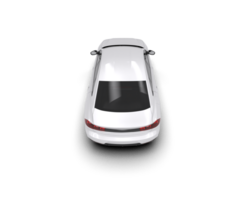 Modern car isolated on background. 3d rendering - illustration png