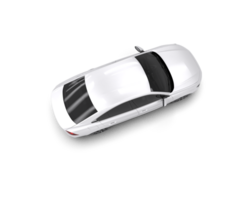 Modern car isolated on background. 3d rendering - illustration png