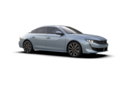 Modern car isolated on background. 3d rendering - illustration png