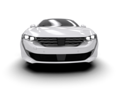 Modern car isolated on background. 3d rendering - illustration png