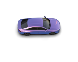 Modern car isolated on background. 3d rendering - illustration png