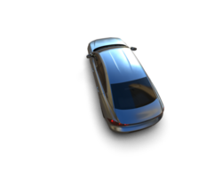 Modern car isolated on background. 3d rendering - illustration png