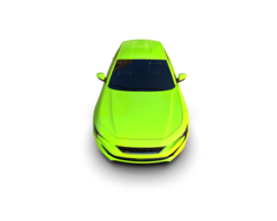 Modern car isolated on background. 3d rendering - illustration png