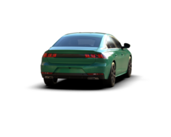 Modern car isolated on background. 3d rendering - illustration png