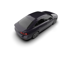 Modern car isolated on background. 3d rendering - illustration png