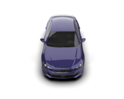 Modern car isolated on background. 3d rendering - illustration png