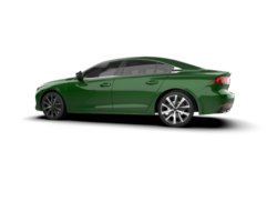 Modern car isolated on background. 3d rendering - illustration png
