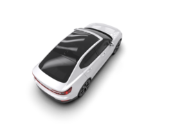 Modern car isolated on background. 3d rendering - illustration png