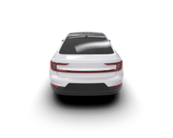 Modern car isolated on background. 3d rendering - illustration png