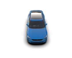 Modern car isolated on background. 3d rendering - illustration png