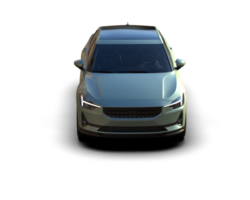 Modern car isolated on background. 3d rendering - illustration png