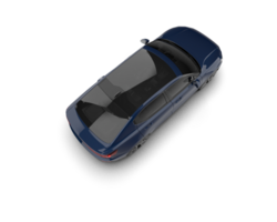 Modern car isolated on background. 3d rendering - illustration png