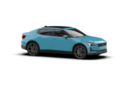 Modern car isolated on background. 3d rendering - illustration png