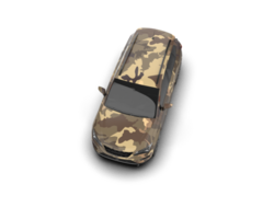 Modern car isolated on background. 3d rendering - illustration png