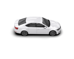 Modern car isolated on background. 3d rendering - illustration png