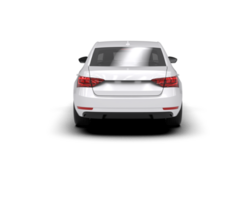 Modern car isolated on background. 3d rendering - illustration png