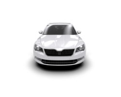 Modern car isolated on background. 3d rendering - illustration png