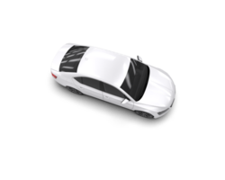 Modern car isolated on background. 3d rendering - illustration png