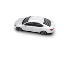 Modern car isolated on background. 3d rendering - illustration png