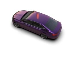 Modern car isolated on background. 3d rendering - illustration png