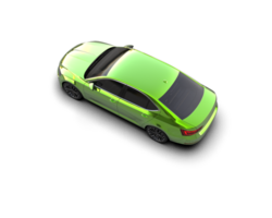 Modern car isolated on background. 3d rendering - illustration png