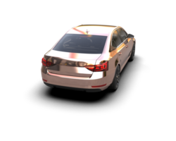 Modern car isolated on background. 3d rendering - illustration png
