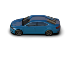 Modern car isolated on background. 3d rendering - illustration png