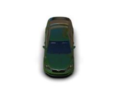 Modern car isolated on background. 3d rendering - illustration png
