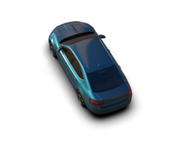 Modern car isolated on background. 3d rendering - illustration png