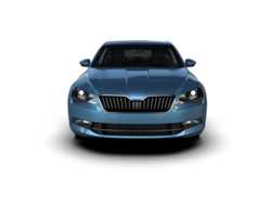 Modern car isolated on background. 3d rendering - illustration png