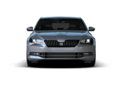 Modern car isolated on background. 3d rendering - illustration png