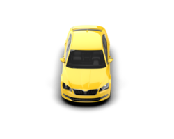 Modern car isolated on background. 3d rendering - illustration png