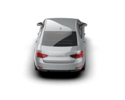 Modern car isolated on background. 3d rendering - illustration png