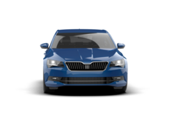 Modern car isolated on background. 3d rendering - illustration png