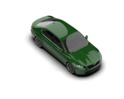 Modern car isolated on background. 3d rendering - illustration png