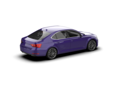 Modern car isolated on background. 3d rendering - illustration png
