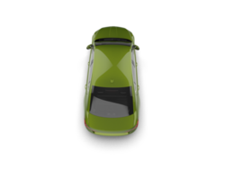 Modern car isolated on background. 3d rendering - illustration png