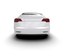Modern car isolated on background. 3d rendering - illustration png