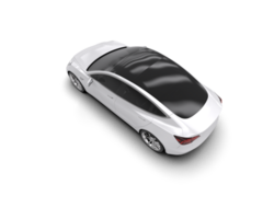 Modern car isolated on background. 3d rendering - illustration png
