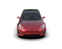Modern car isolated on background. 3d rendering - illustration png