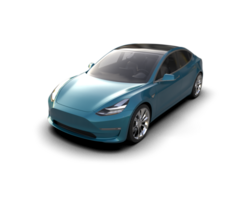 Modern car isolated on background. 3d rendering - illustration png