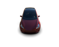 Modern car isolated on background. 3d rendering - illustration png