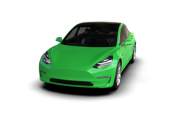 Modern car isolated on background. 3d rendering - illustration png