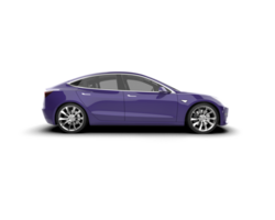 Modern car isolated on background. 3d rendering - illustration png