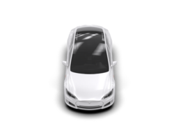Modern car isolated on background. 3d rendering - illustration png